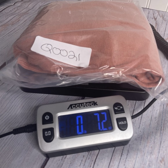 Mossimo Peach Orange Color Sweater Women's Size Large‎ 3/4 Sleeves Button Up NWT - Picture 9 of 9